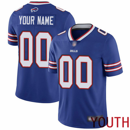 Youth Buffalo Bills Customized Royal Blue Team Color Vapor Untouchable Custom Limited Football Jersey->customized nfl jersey->Custom Jersey